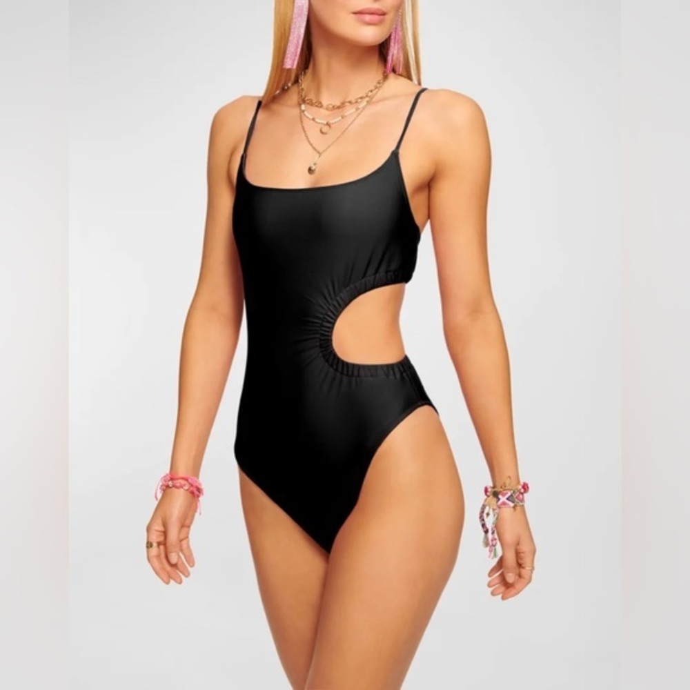 RAMY BROOK Blythe Cutout One Piece Swimsuit Size Large